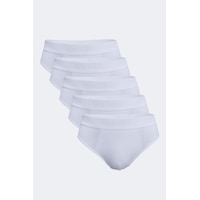 Malabadi Beyaz Erkek 5 Li Modal Slip Külot 5m080 Beyaz Malabadi Beyaz Erkek 5 Li Modal Slip Külot 5m080 Beyaz