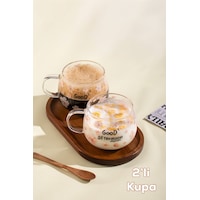 Porsima 2089-1 2li Borosilikat Isıya Ateşe Dayanıklı Cam Kulplu Çay Bardağı Kahve Bardak Kupa Pembe 400 Ml Şeffaf Porsima 2089-1 2li Borosilikat Isıya Ateşe Dayanıklı Cam Kulplu Çay Bardağı Kahve Bardak Kupa Pembe 400 Ml Şeffaf