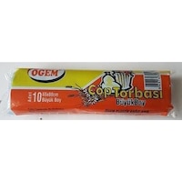 Ögem Büyük Boy Çöp Poşeti 10'lu 50 Adet Mavi 65 x 80 CM Ögem Büyük Boy Çöp Poşeti 10'lu 50 Adet Mavi 65 x 80 CM