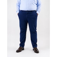 Büyük Beden Denim Boru Paça Erkek Pantolon Lacivert Büyük Beden Denim Boru Paça Erkek Pantolon Lacivert