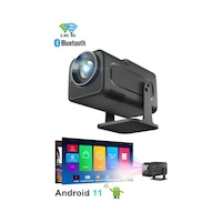 Torima HY320 Mini Bluetooth Android Taşınabilir Projeksiyon Cihazı Torima HY320 Mini Bluetooth Android Taşınabilir Projeksiyon Cihazı