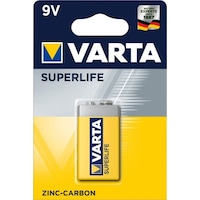 Varta Superlife Çinko Karbon 9V Pil Varta Superlife Çinko Karbon 9V Pil