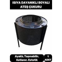 Ateş Çukuru Bahçe Şöminesi Seri Taşınabilir Kuplu Katlanır Soba Estetik Ayaklı Çok Renkli Ateş Çukuru Bahçe Şöminesi Seri Taşınabilir Kuplu Katlanır Soba Estetik Ayaklı Çok Renkli