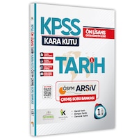 Kpss Ön Lisans-ortaöğretim Tarih Kara Kutu 1. Cilt Soru Bankası Kpss Ön Lisans-ortaöğretim Tarih Kara Kutu 1. Cilt Soru Bankası