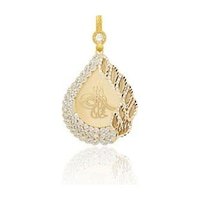Diamond Line-Gülaylar - Sarı Altın 14 Ayar Tuğra Kolye Ucu N11.25353 Diamond Line-Gülaylar - Sarı Altın 14 Ayar Tuğra Kolye Ucu N11.25353