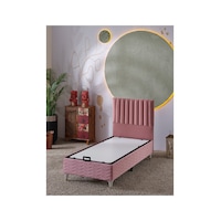 Beehanem Ezgi Pembe 120x200 Genç Odası Ekstra Geniş Tek Kişilik Baza Başlık Takımı 2'li Set 120 x 200 Beehanem Ezgi Pembe 120x200 Genç Odası Ekstra Geniş Tek Kişilik Baza Başlık Takımı 2'li Set 120 x 200
