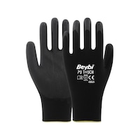 Beybi Pu Touch Polyester Örgü Pu Kaplı Iş Eldiveni 12 Çift Beybi Pu Touch Polyester Örgü Pu Kaplı Iş Eldiveni 12 Çift