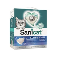Sanicat Active White Ultra Topaklaşan Bentonit Kedi Kumu 6 L Sanicat Active White Ultra Topaklaşan Bentonit Kedi Kumu 6 L