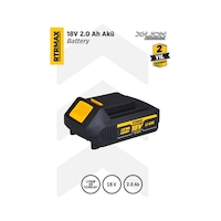 RTRMAX RTX1802 X-Lion Akü Yedek Batarya 2.0 Ah RTRMAX RTX1802 X-Lion Akü Yedek Batarya 2.0 Ah