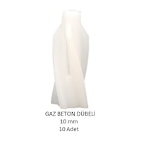 Gaz Beton Ytong Dübeli 10 Mm 10 Adet Gaz Beton Ytong Dübeli 10 Mm 10 Adet