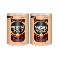 Nescafe Gold Kahve Teneke 2 x 900 G Nescafe Gold Kahve Teneke 2 x 900 G