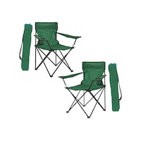Koçtaş Basic 2li Kamp Sandalyesi Renk Yesil Koçtaş Basic 2li Kamp Sandalyesi Renk Yesil