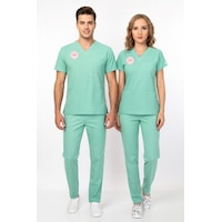 Unisex Bermuda Mint Yeşili Aile Sağlığı Çalışanları Likralı Scrubs Üniforma Takım Sağlık Bak. Yeni Yön. Uygun Mint Yeşili Unisex Bermuda Mint Yeşili Aile Sağlığı Çalışanları Likralı Scrubs Üniforma Takım Sağlık Bak. Yeni Yön. Uygun Mint Yeşili