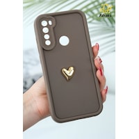 Fibaks Redmi Note 8 Uyumlu Kılıf 3d Kalp Tasarımlı Kahverengi Desenli Yumuşak Kamera Korumalı Silikon Kapak Fibaks Redmi Note 8 Uyumlu Kılıf 3d Kalp Tasarımlı Kahverengi Desenli Yumuşak Kamera Korumalı Silikon Kapak