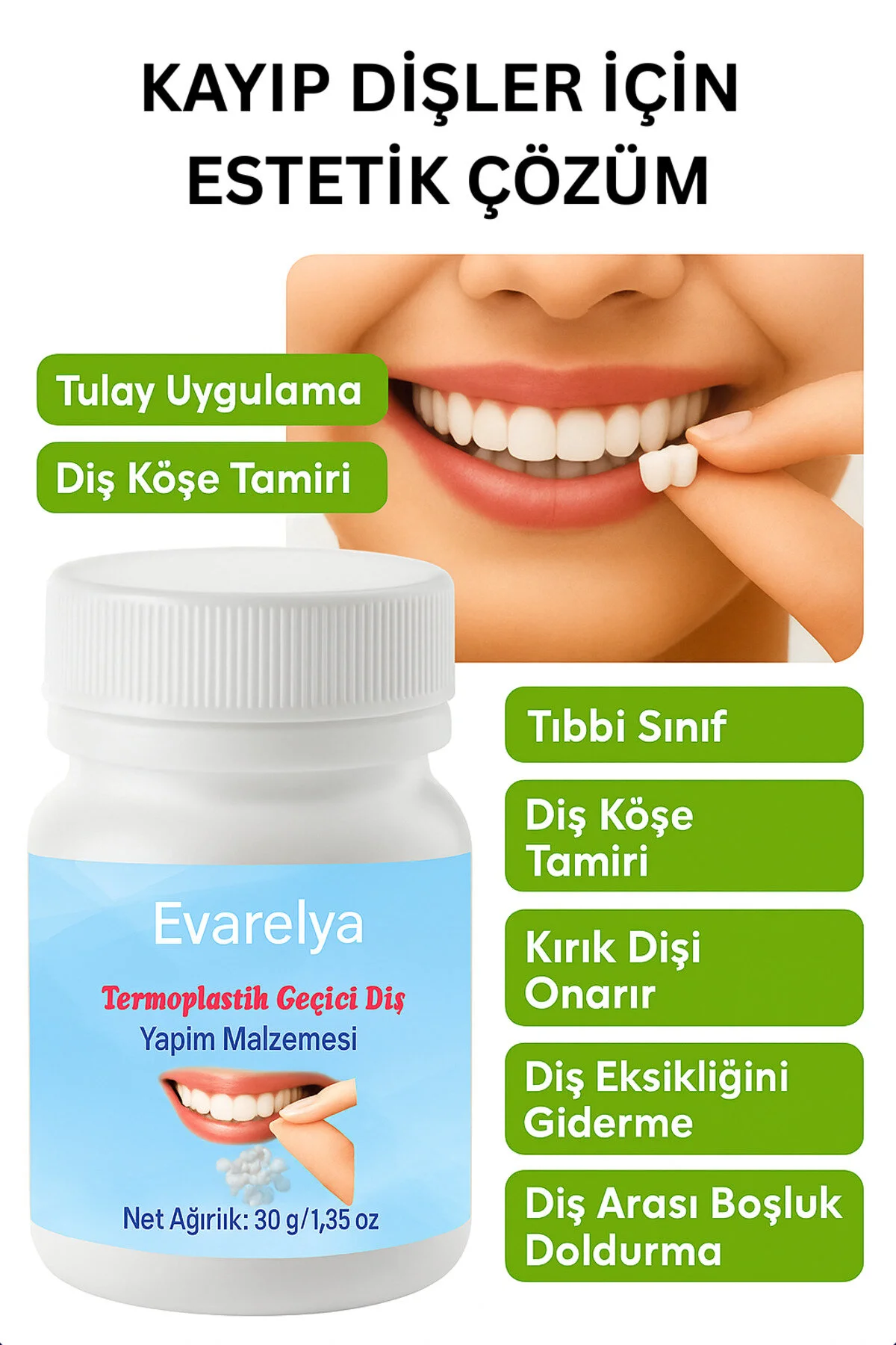 Diş Tamiri Malzemesi Evde Hızlı Onarım İçin Estetik Dolgu Seçeneği Diş Tamiri Malzemesi Evde Hızlı Onarım İçin Estetik Dolgu Seçeneği