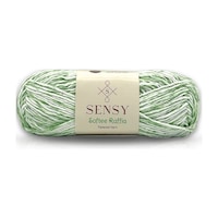 Sensy Premium Softee Raffia Yumuşak Rafya Kağıt İp Ebruli Çok Renkli El Örgü İpi Hobi İpi Yeşil Batik Sensy Premium Softee Raffia Yumuşak Rafya Kağıt İp Ebruli Çok Renkli El Örgü İpi Hobi İpi Yeşil Batik