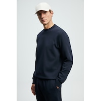 Lufian Grand Erkek Sweatshirt Lacivert Lacivert 112030192100200 Lufian Grand Erkek Sweatshirt Lacivert Lacivert 112030192100200