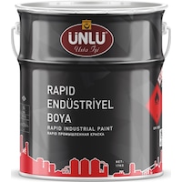 Ünlü Rapid Endüstriyel Boya Yarı Mat Siyah 0,70L Ünlü Rapid Endüstriyel Boya Yarı Mat Siyah 0,70L