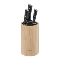 Tefal Ice Force Ahşap Standlı 3'lü Bıçak Seti 001 Siyah Tefal Ice Force Ahşap Standlı 3'lü Bıçak Seti 001 Siyah