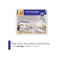 Magic Saver Bag Vakumlu Çantalı Hurç Xlarge Magic Saver Bag Vakumlu Çantalı Hurç Xlarge