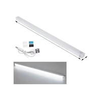 50 Cm Beyaz Işık Hareket Sensörlü Dolap İçi Çalışma Masası Mutfak Tezgah Altı Usb Led Işık Çok Renkli