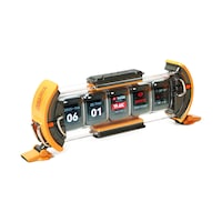 Divoom Times Gate 5 Ekranlı Rgb Işıklı Akıllı Dijital Saat, Dekor Resim Çerçevesi, Sarı