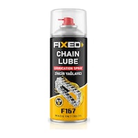 Fixed F167 Zincir Yağlama Spreyi 400 Ml - Motosiklet, Bisiklet Ve Endüstriyel Zincir Yağı Fixed F167 Zincir Yağlama Spreyi 400 Ml - Motosiklet, Bisiklet Ve Endüstriyel Zincir Yağı