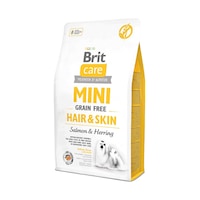 Brit Care Hair Skin Tahılsız Somonlu ve Ringa Balıklı Küçük Irk Yetişkin Köpek Maması 2 KG