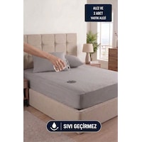 Formeya Set Gri Mikro Fitted Sıvı Geçirmez TekKişilik Alez ve 2 Adet Yastık Alezi Formeya Set Gri Mikro Fitted Sıvı Geçirmez TekKişilik Alez ve 2 Adet Yastık Alezi