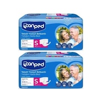 Canped Tekstil Yüzey Belbantlı Hasta Bezi S 2 x 30'lu Canped Tekstil Yüzey Belbantlı Hasta Bezi S 2 x 30'lu
