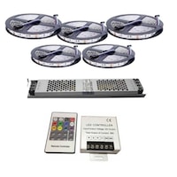 Şerit Led Rgb Kumandalı 20 Renk 3 Çipli Iç Mekan Tak Çalıştır 25 Metre Şerit Led Rgb Kumandalı 20 Renk 3 Çipli Iç Mekan Tak Çalıştır 25 Metre