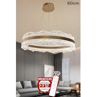 3 Renk Işıklı Kumandalı Modern Sarkıt Led Avizesalon ,oda ,mutfak ,hol 60 Cm Çiçek Rose Gold 3 Renk Işıklı Kumandalı Modern Sarkıt Led Avizesalon ,oda ,mutfak ,hol 60 Cm Çiçek Rose Gold