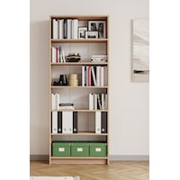 Bili Kitaplık 5 Raflı Geniş Çok Amaçlı Ofis Salon Kitap Dosya Rafı Meşe Meşe Bili Kitaplık 5 Raflı Geniş Çok Amaçlı Ofis Salon Kitap Dosya Rafı Meşe Meşe