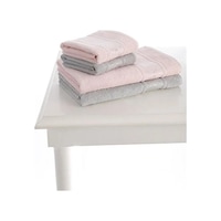 Özdilek Camellia Best Set Hamam Takımı Pembe - Gri 3350 Pembe Özdilek Camellia Best Set Hamam Takımı Pembe - Gri 3350 Pembe