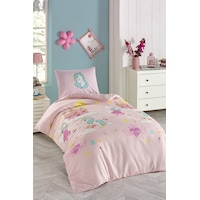 Eponj Home Junior Nevresim Seti Tek Kişilik Unicorn Dreams Pembe Eponj Home Junior Nevresim Seti Tek Kişilik Unicorn Dreams Pembe