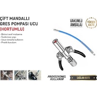Çıft Mandallı Gres Pompa Ucu Hortumlu Çıft Mandallı Gres Pompa Ucu Hortumlu