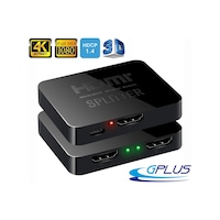 Gplus 4Khd102M 4K Ultra Hd 2160P 1 Giriş 2 Çıkış Mini Splitter
