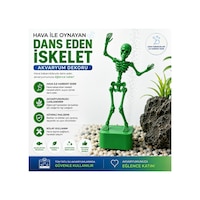 Hava İle Oynayan İskelet Akvaryum Dekoru - Dans Eden İskelet Akvaryum Hava İle Oynayan İskelet Akvaryum Dekoru - Dans Eden İskelet Akvaryum