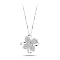 Brezza Lusso Jewelry Gümüş Dört Yapraklı Yonca Kadın Kolye (325345676) 45 CM Brezza Lusso Jewelry Gümüş Dört Yapraklı Yonca Kadın Kolye (325345676) 45 CM