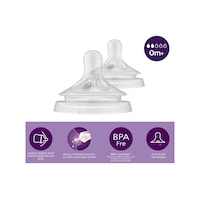 Philips Avent Natural Response 2'li Biberon Emziği 2 Numara +0 Ay PAV-SCY96202 Philips Avent Natural Response 2'li Biberon Emziği 2 Numara +0 Ay PAV-SCY96202