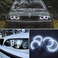 Bmw E46 Facelift 4 Kapı Angel Eyes Halka Pamuk Led Bmw E46 Facelift 4 Kapı Angel Eyes Halka Pamuk Led