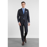 İmza Lacivert Kırlangıç Yaka 6 Drop Slim Fit Tam Astar Esnek Takım Elbise 1001260153 İmza Lacivert Kırlangıç Yaka 6 Drop Slim Fit Tam Astar Esnek Takım Elbise 1001260153