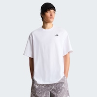 The North Face M Tnf Essential Simple Dome Os Ss Tee Erkek T-shirt-32880 Beyaz