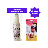 Healthsev Lavanta Yağlı Bit Kovucu Saç Bakım Spreyi 100 Ml Bit Tokası Hediyeli Set Healthsev Lavanta Yağlı Bit Kovucu Saç Bakım Spreyi 100 Ml Bit Tokası Hediyeli Set