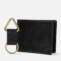 Timberland Billfold Wallet & Key Fob Gift Set Erkek Cüzdan-32700 Siyah