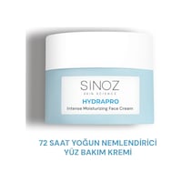 Sinoz Hydrapro Su Bazlı 72 Saat Yoğun Nemlendirici Yüz Bakım Kremi 50 ML