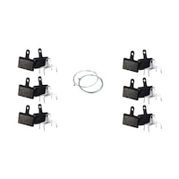 6 Set Bisiklet Hidrolik Mekanik Disk Kaliper Fren Balatası Shimano Model Bisiklet Balata Fren Teli 6 Set Bisiklet Hidrolik Mekanik Disk Kaliper Fren Balatası Shimano Model Bisiklet Balata Fren Teli