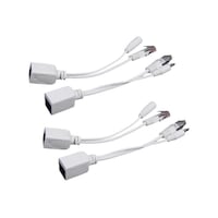 Ethernet Aşırı 4x Güç Pasif Poe Enjektör Splitter Adaptörü Kabloları Ethernet Aşırı 4x Güç Pasif Poe Enjektör Splitter Adaptörü Kabloları