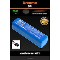 Dreame D9 7000mah Robot Süpürge Bataryası Dreame D9 7000mah Robot Süpürge Bataryası