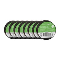 Schneider 2420103 20Mt x 19Mm İzole Bant 8 Adet Siyah Schneider 2420103 20Mt x 19Mm İzole Bant 8 Adet Siyah